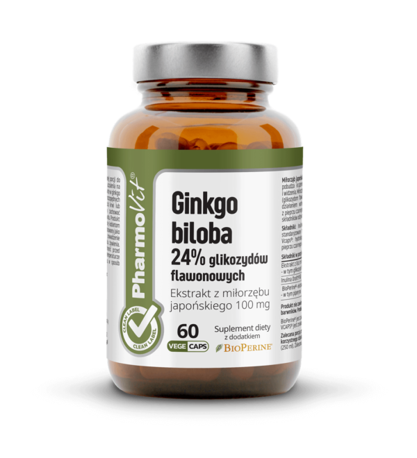 gingko biloba miłorząb japoński pharmovit